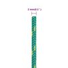 vidaXL Bootsseil Gr&uuml;n 2 mm 100 m Polypropylen