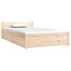 vidaXL Bett mit Schubladen 90x200 cm