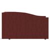vidaXL Tagesbett mit Matratze USB Weinrot Stoff 90x200 cm
