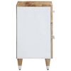 vidaXL Nachttisch 50x33x60 cm Massivholz Mango
