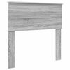 vidaXL Bettrahmen mit Kopfteil Graues Sonoma 75 x 190 cm Holzwerkstoff
