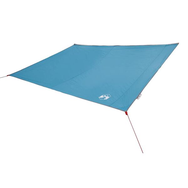 vidaXL Wasserfeste Plane mit Dach Blau