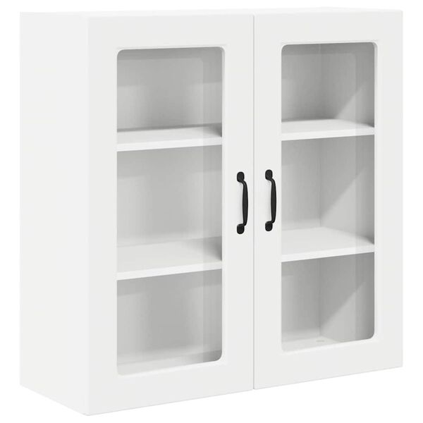 vidaXL K&uuml;chenschrank mit Regal Wei&szlig; 80 x 31 x 80 cm Holzwerkstoff