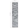 vidaXL Teppichl&auml;ufer BCF Orientalisch Grau 80x350 cm