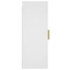vidaXL Wandschrank Wei&szlig; 34,5x34x90 cm Holzwerkstoff