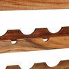 vidaXL Weinregal Braun 100 x 45 x 33 cm Massivholz Akazie