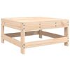 vidaXL 10-tlg. Garten-Sofagarnitur Massivholz Kiefer