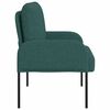 vidaXL Sofas mit Kissen 55cm Dunkelgr&uuml;n Sperrholz