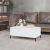 vidaXL Couchtisch Wei&szlig; 90x50x36,5 cm Holzwerkstoff