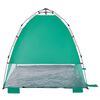 vidaXL Strandzelt 2 Personen Seegr&uuml;n Quick Release Wasserdicht