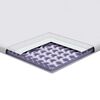 vidaXL Matratzenauflage Wei&szlig; 140 x 190 cm Jacquard Stoff