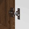 vidaXL Badezimmerschrank-Set TULUM Braun Eichen-Optik Holzwerkstoff