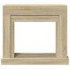 vidaXL Kaminumrandung Sonoma-Eiche 100x30x87,5 cm Holzwerkstoff