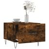 vidaXL Couchtische 2 Stk. R&auml;uchereiche 50x50x40 cm Holzwerkstoff