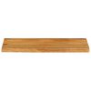 vidaXL Tischplatte mit Baumkante 80x30x2,5 cm Massivholz Mango