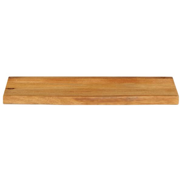 vidaXL Tischplatte mit Baumkante 80x30x2,5 cm Massivholz Mango
