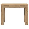 vidaXL Schreibtisch Artisan-Eiche 100x45x75 cm Holzwerkstoff