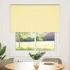 vidaXL Verdunkelungsrollo Gelb 130x130cm Stoffbreite 126,6cm Polyester