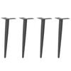 vidaXL Couchtischbeine Konische Form 4 Stk. Anthrazit 42-43 cm Stahl
