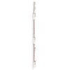 vidaXL Wand-Kopfteil Wei&szlig; 147x3x60 cm Massivholz Kiefer