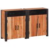 vidaXL Sideboard 2 stk. Braun 110 x 30 x 75 cm Massivholz Akazie