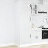 vidaXL K&uuml;chenschrank Kalmar Wei&szlig; Holzwerkstoff