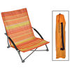 HI Strandstuhl Klappbar Orange 65 × 55 × 25/65 cm