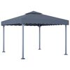 vidaXL Pavillon 300 x 300 cm Anthrazit Aluminium