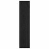 vidaXL B&uuml;cherregal Schwarz Eichen-Optik 80 x 24 x 109 cm Holzwerkstoff
