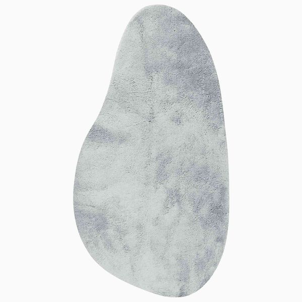 vidaXL Teppich HUARTE Grau 100 x 200 cm Polyester