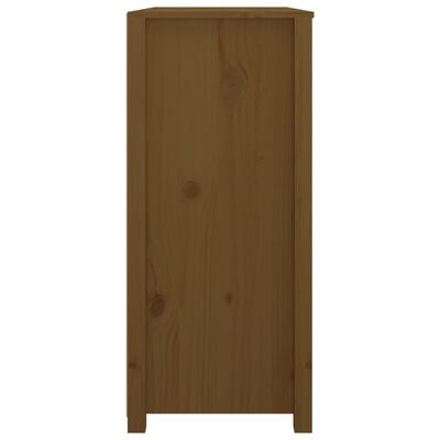 vidaXL Beistellschrank Honigbraun 100x40x90 cm Massivholz Kiefer