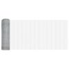 vidaXL Zaunpfosten Silber 25 x 0,4 m (25 mm Masche) Stahl