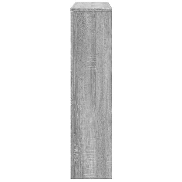vidaXL Heizk&ouml;rperverkleidung Grau Sonoma 175x20x82 cm Holzwerkstoff