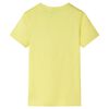 Kinder-T-Shirt Gelb 140