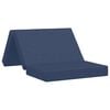 vidaXL Klappsofa Bett 100 x 67 x 45 cm Blau