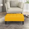 vidaXL Fu&szlig;hocker Gelb 78x56x32 cm Samt