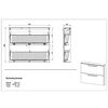 438400 Germania Schuhschrank "GW-Utah" 100x19x85 cm Wei&szlig;