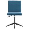 vidaXL Esszimmerst&uuml;hle 6 Stk. Blau Samt