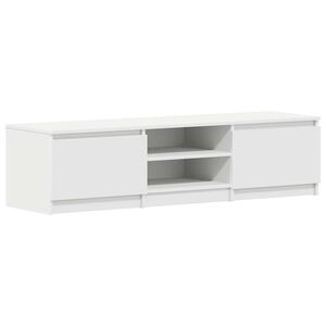 vidaXL TV-Schrank Wei&szlig; 140&times;40&times;35,5 cm Holzwerkstoff
