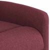 vidaXL Relaxsessel Weinrot Stoff