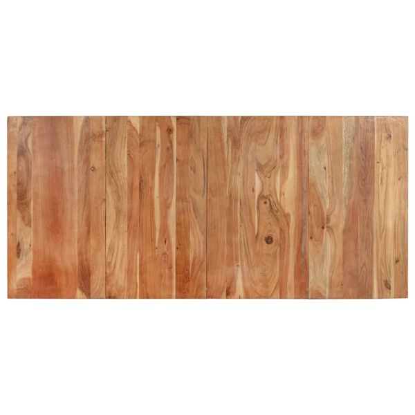 vidaXL Esstisch 200x90x76 cm Akazie Massivholz