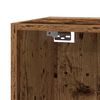 vidaXL TV-Schrank Altholz-Optik 30,5x30x110 cm Holzwerkstoff