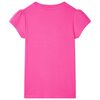 Kinder-T-Shirt Dunkelrosa 92