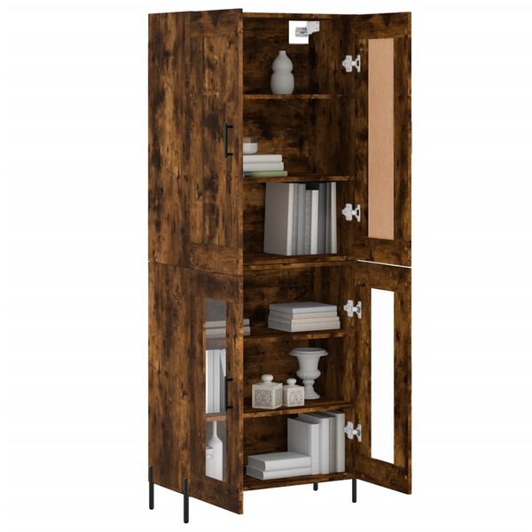 vidaXL Highboard R&auml;uchereiche 69,5x34x180 cm Holzwerkstoff