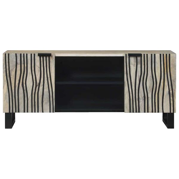 vidaXL TV-Einheiten Wei&szlig; 105 x 33 x 46 cm Holzwerkstoff