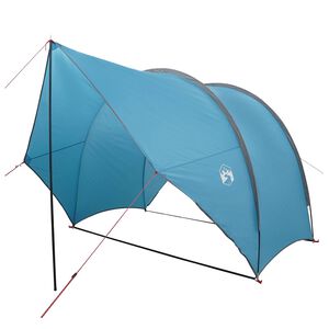 vidaXL Heck-Awnings wasserfest 405 x 280 x 220 cm Blau