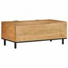 vidaXL Couchtisch Braun 100x54x40 cm Massivholz Mango