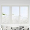 vidaXL Fensterfolien 4 Stk. Matt Sternen-Muster PVC