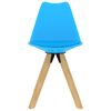 vidaXL Esszimmerst&uuml;hle 2 Stk. Blau