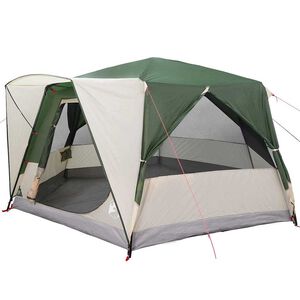 vidaXL Kabinenzelt f&uuml;r 7 Personen mit Dach Gr&uuml;n 400 x 350 x 212 cm